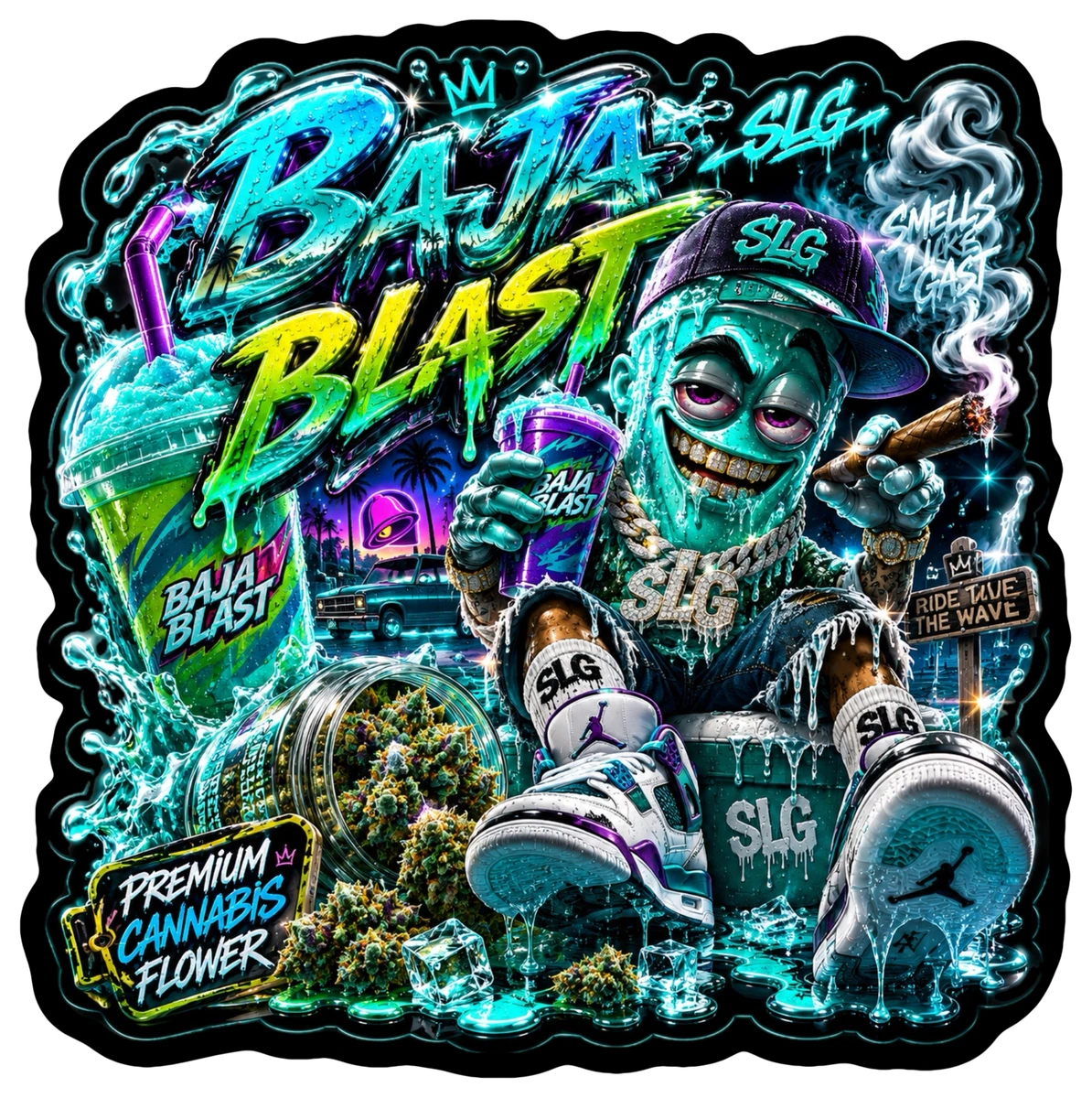 Baja Blast product artwork