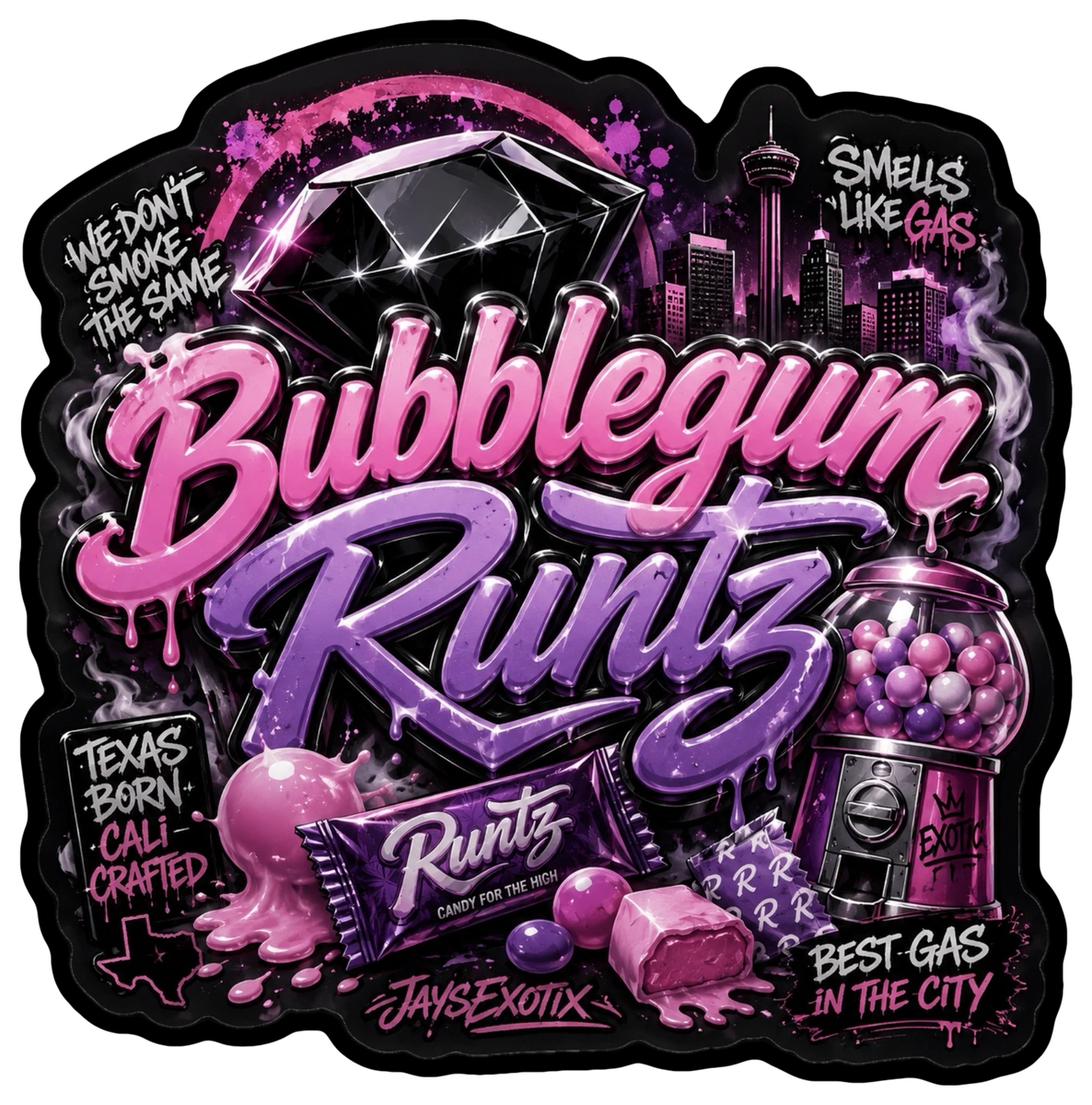 Bubblegum Runtz product artwork