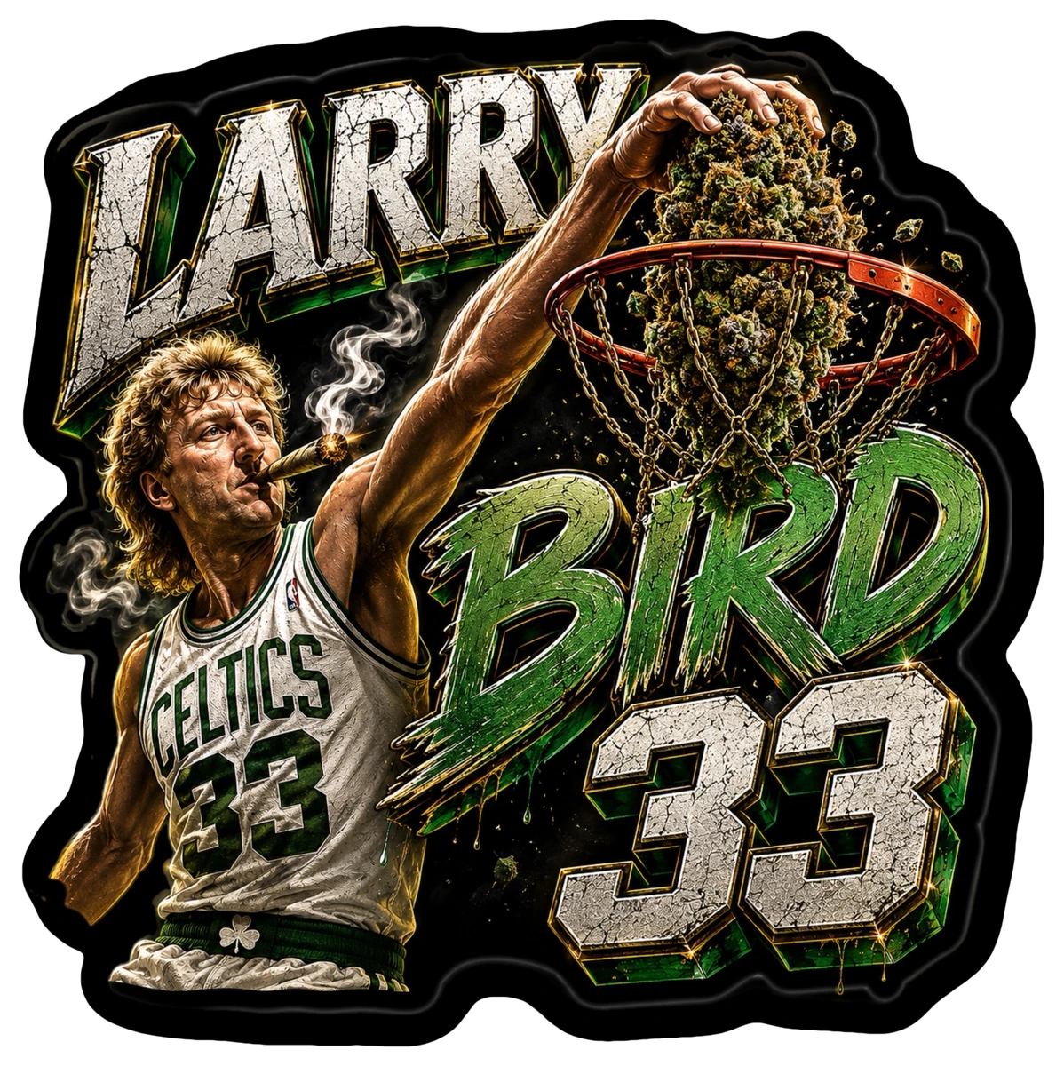 Larry Bird 33 product artwork